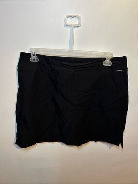 Black Women's Stretch Mini Skort - Classic Everyday Style
